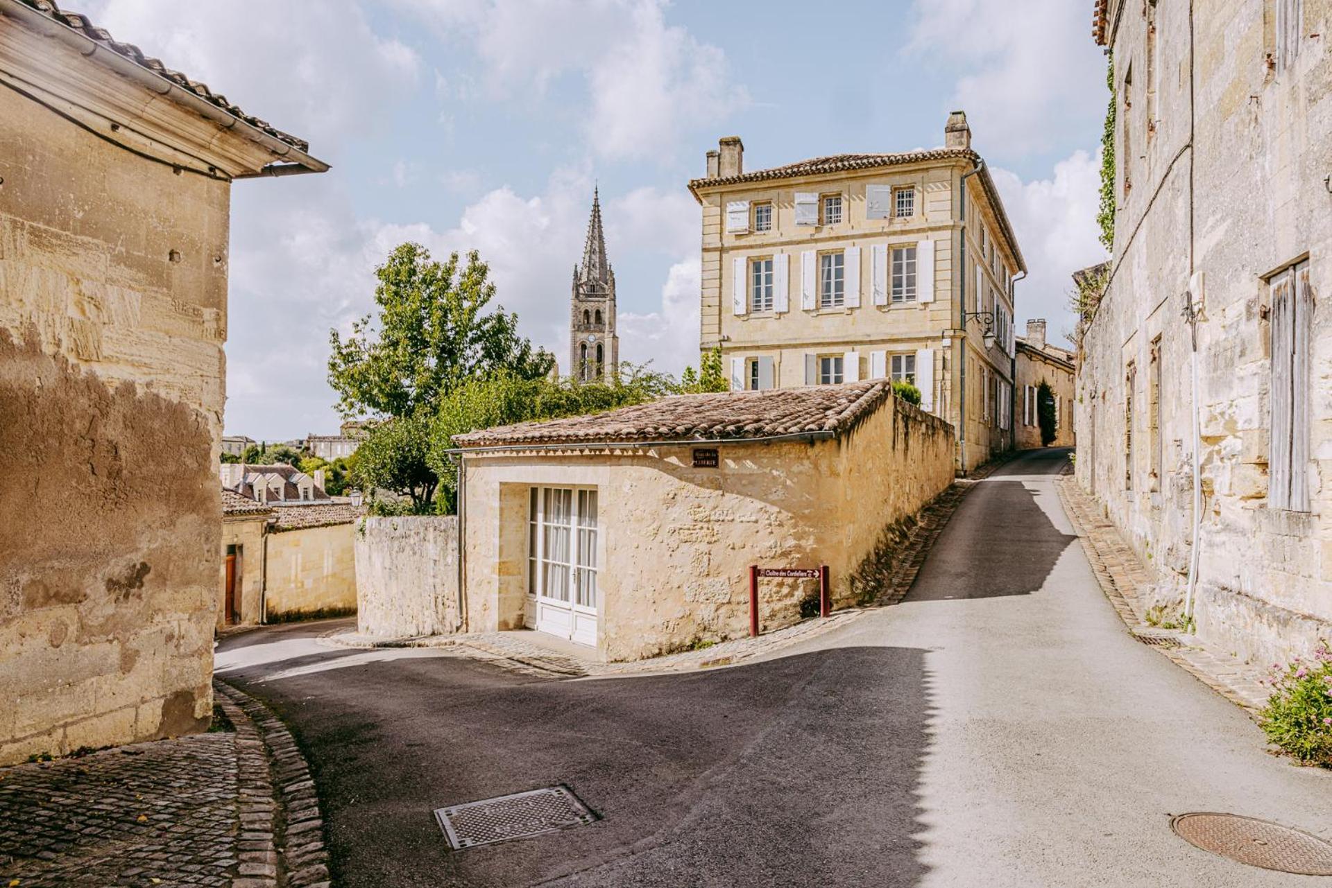 Hotel Logis De La Cadene - Teritoria Saint-Émilion Exterior foto